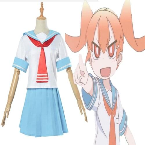Anime How Clumsy You Are Miss Ueno Cosplay Costumes Ueno Cosplay School Sailor Uniform Halloween Party Ueno San Wa Bukiyou