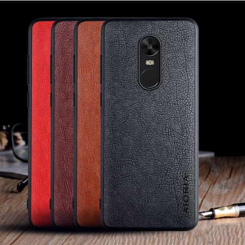 Case for Xiaomi Redmi Note 4 4X Global funda luxury Vintage Leather skin capa phone cover for xiaomi redmi note 4 4x case coque