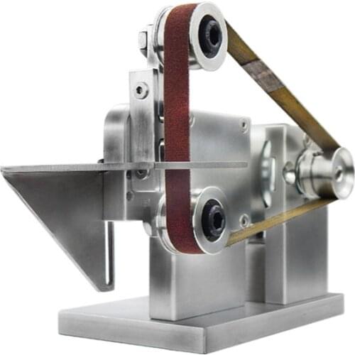 DIY Angle Grinder Grinding Belt Mesin Penggiling Listrik Mini Belt Sander Polishing Grinding Mesin Pemotong Tepi Rautan