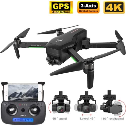 Best SG906 PRO2 GPS Drone with 5G WiFi FPV 4K 3-axis Gimbal 16MP Dual Camera Profesional Brushless RC Quadcopter Dron Helicopter