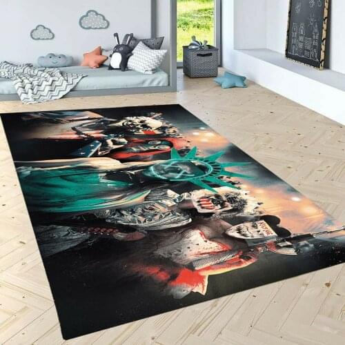 The Purge Patterned Carpet ,Non Slip Floor Carpet,Teens Carpet,Turkish Rug