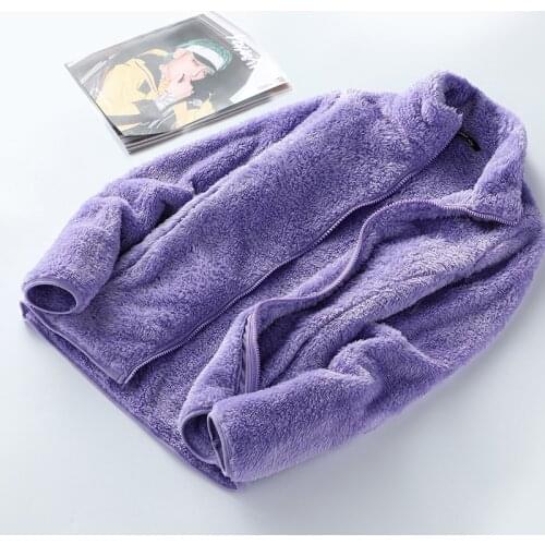 New Winter Wool Fleece Jacket Women Thick Cardigan Sweater Thermal Windproof Spring Windbreaker Female Hooded Warmer Coat M-4XL