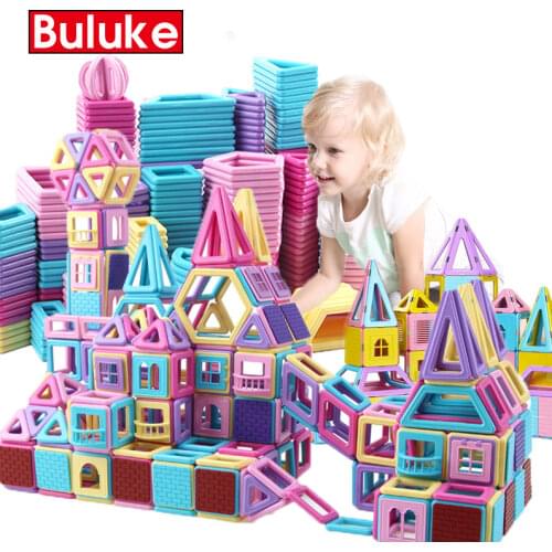 Big Size Magnetic Designer Construction Set Model & Building Toy Magnets Magnetic Blocks Educational Toys For Children