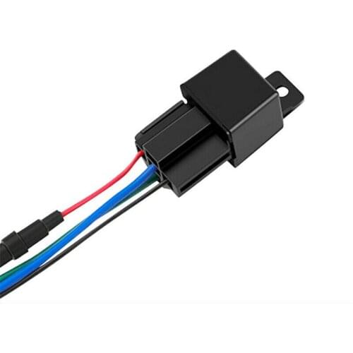 Mini Relay GPS Tracker Car MV720 Vehicle Locator Vibration Overspeed Alert