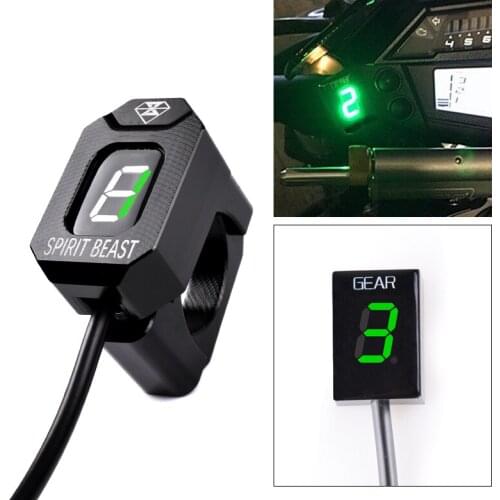 Moto Gear Indicator for Ducati ST4S Non ABS ST4-S ST 4S ST-4S 4 S 2004 2005 LCD 1-6 Level Waterproof Digital Meter Fixed Ring