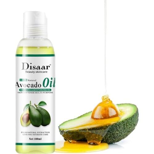 Natural Avocado Moisturizing Face Oil Soften Horny Improve Rough Emollient Oil Repair Dry Skin Anti Aging Massage Body Oil