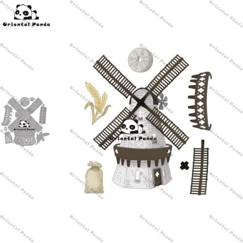 NewDies Vintage windmill Metal Cutting Dies diy Dies photo album cutting dies Scrapbooking Stencil Die Cuts Card Making die cut
