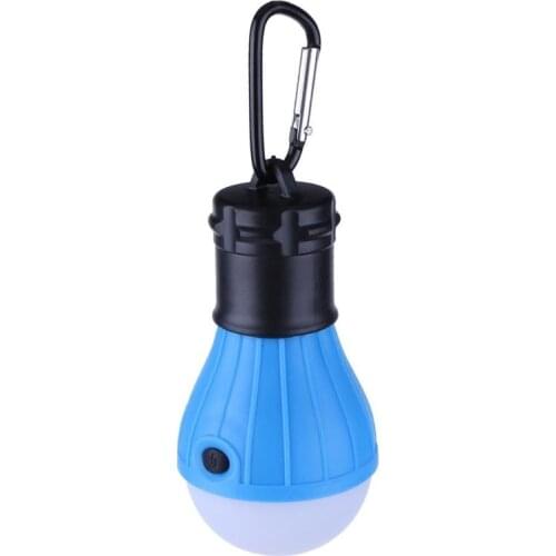 Portable Handy LED Bulb Light Mode Hook Tent Lamp Outdoor Soft Emergency Tent Light Energy Saving For Camping Hunting Lighting