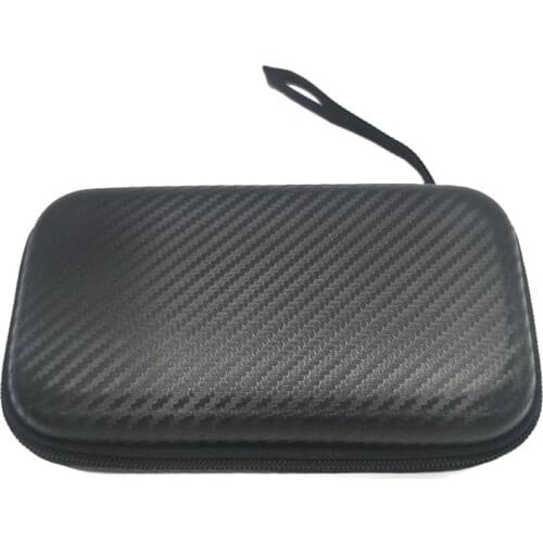 Shockproof Waterproof Storage Case For Ear Forehead Digital Infrared Thermometers Storage Box Portable Zipper Bag With Lanyard