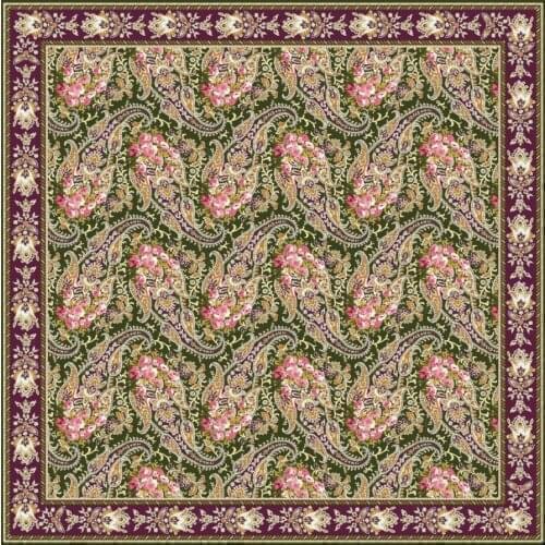 REYYAN SILK TEXTURED OYALIK WRITING-13264-RENK-09