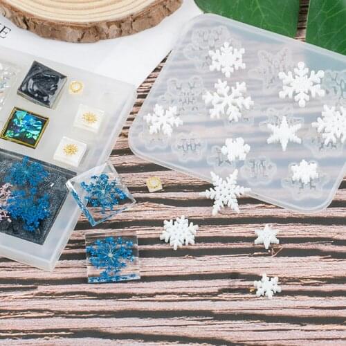 Handmade Silicone Molds Resin Mold Geometric Epoxy mold diy jewelry making mold UV Epoxy Resin Mold Jewelry Tools Clay