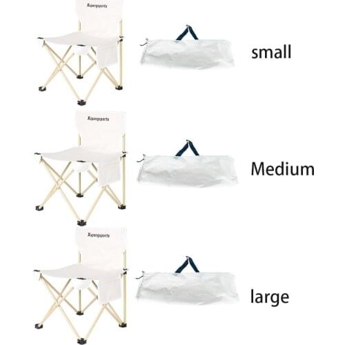 Fishing Folding Chair High Load Outdoor Camping Chair Portable Beach Hiking Picnic Seat Mountaineering Collapsible Chair