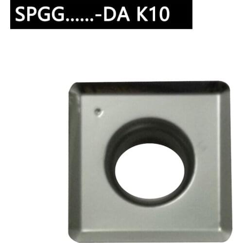 SPGG Carbide U drill Blades SPGG050204DA SPGG060204DA SPGG07T308DA SPGG090408DA SPGG110408DA SPGG140512DA For CNC Machine Lathe