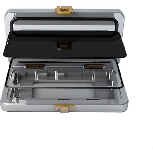 Iphone X XS XS MAX LCD Screen Stents Pressing Mould Renovation Aluminum Alloy Cover Plate Positioning Mould Glue Dispensing Mold