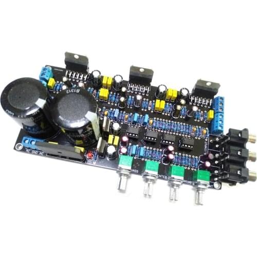 TDA7265 5.1 channel finished power amplifier board subwoofer home theater 6 channel HIFI audio and video fever