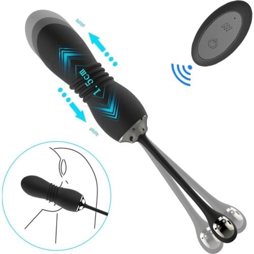 Telescopic Vibrator For Woman G Spot Eggs Dildo Panties Vibrators Adult Sex Toys Butt Plug Clitoris Stimulator Prostate Massager