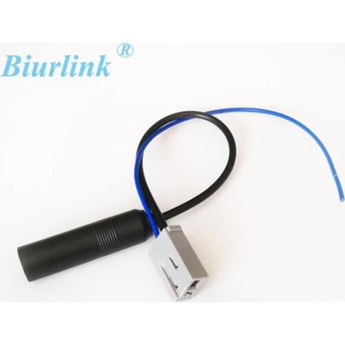 Biurlink 5Pcs Car Radio FM/AM Antenna Adapter Harness Wiring for Honda Cars for Acura for Suzuki