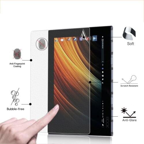 Premium Anti-Glare screen protector matte film For Lenovo Yoga Book 10.1" tablet anti-fingerprint screen protective films + tool