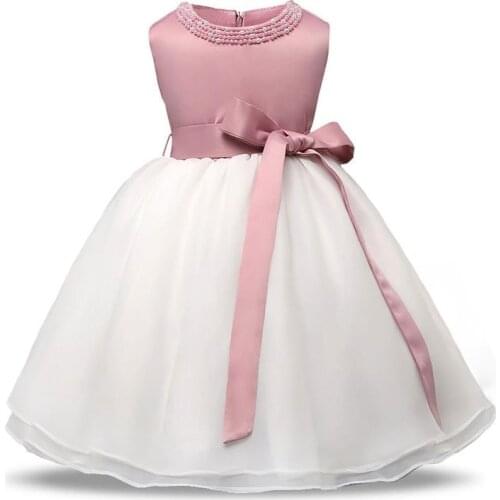 Baby Princess Dress for Girls Summer Clothes Cute Kids Dresses for Girls Formal Evening Baby Christening Ball Gown Infant Girls