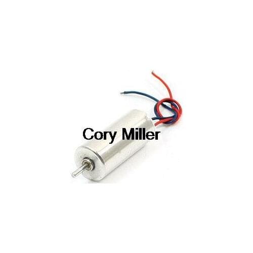 DIY RC Aircraft 1mm Dia Shaft Mini DC Coreless Motor 3V 30000RPM