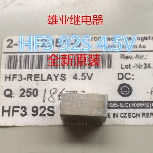 HF3 92S HF3- Relay S 4.5V AXICOM