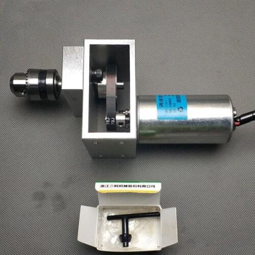 Belt reduction type integrated spindle, drilling machine, lathe, ball machine, diy table saw