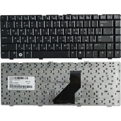 Russian Letter Keyboard for HP Pavilion DV6000 DV6200 DV6300 DV6400 DV6500 DV6700 DV6800 dv6900 RU Black MP-055583US-9204