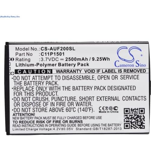 Cameron Sino High Quality Battery C11P1501 for Asus Z00D, Z00UD, Z011D, ZD551KL, ZE500CL, ZE551KL, ZE600KL, ZE601KL, ZenFone 2