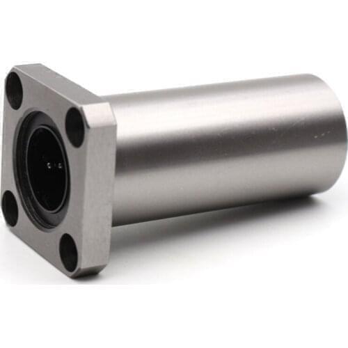 10Pcs LMK20LUU 20mm Inner Diameter Square Flange Mount Linear Motion Ball Bearing 20mmx32mmx80mm