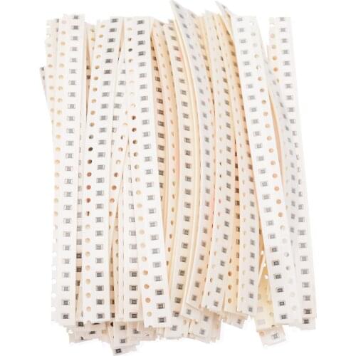 2000pcs/set 10R-910K Electrical SMD Resistors 80 Values 0805 1% Precision SMD Resistor Assortment Kit