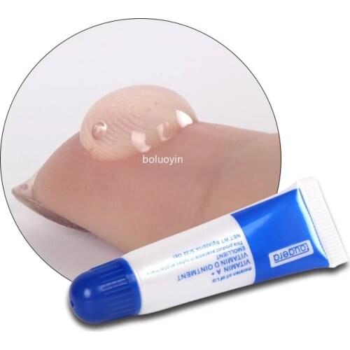 50 pcs Permanent Makeup Repair Gel Tattoo Nursing Ointment A&D Anti Scar Tattoo Aftercare Cream for Eyebrow and Lips