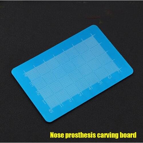 Nose prosthesis carving board stainless steel Nasal plastic surgery instruments and tools