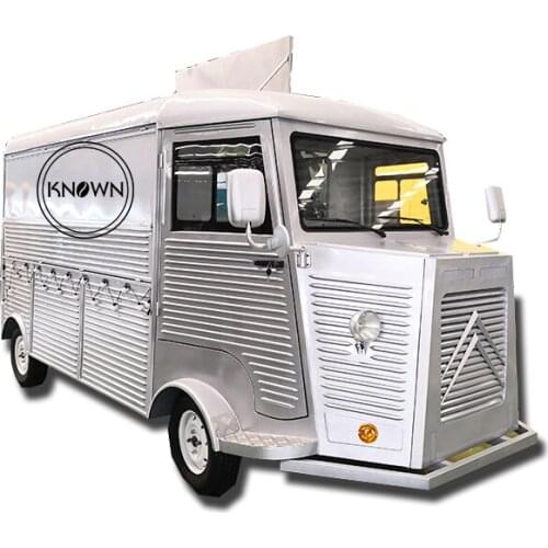 4.9m Factory price snack food truck / hot dog mobile trailer for sale