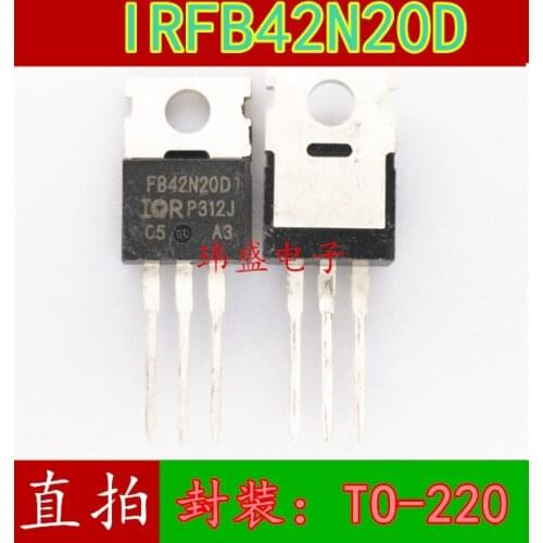 10pcs IRFB42N20D IR TO-220 FB42N20D