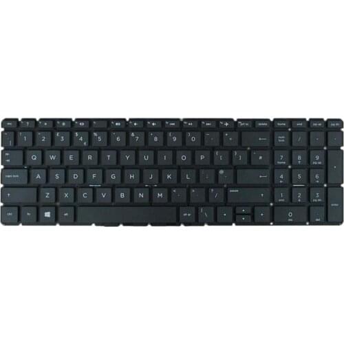 Spanish Layout Laptop Keyboard for HP 15-BS 15-CD 250 G6 255 G6 256 G6 Keyboard Laptop ES Standard Black Replacement Keyboards