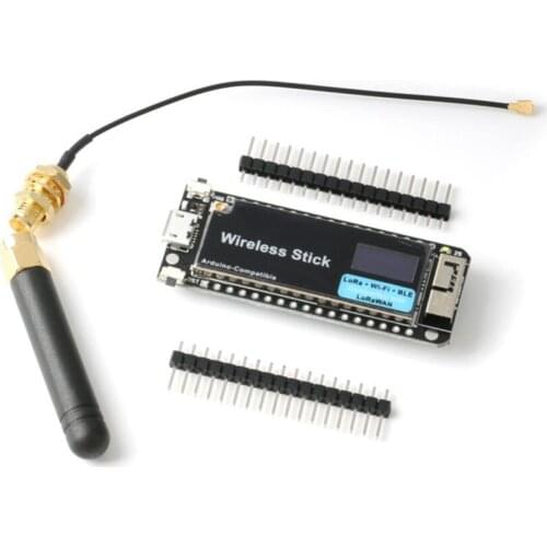 868mhz /915mhz 433mhz/470mhz ESP32 LoRa OLED Display Development Board Module SX1276 LoRaWAN WIFI BLE with Antenna For Arduino