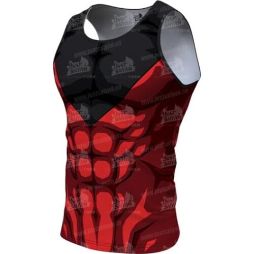 2021summer mens shirt tight-fitting fitness training sleeveless sports fitness breathable quick-drying anti-wrinkle anti-pilling