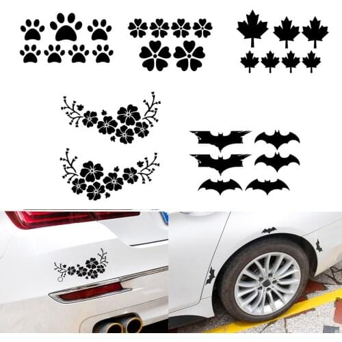 Car Sticker Animal Dog Paws Funny Decal Waterproof Motorcycle Bumper Decoration Auto Styling Accessories