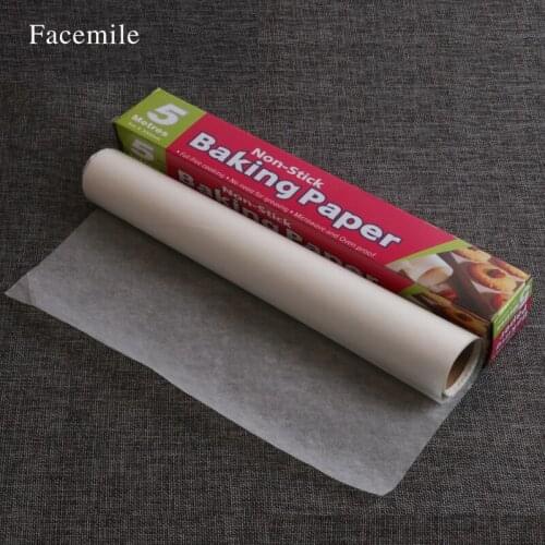 Facemile High Tempreture Resistant Baking Tray Mat Oilpaper for Cookie Biscuit Macaron Cake Oil Paper Oven Pastry Baking Tool