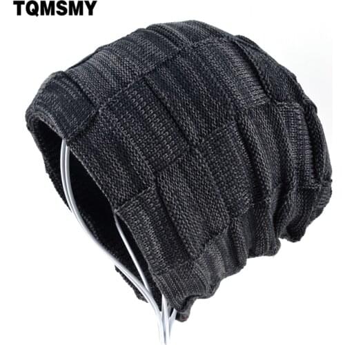 Classic Men skullies Winter hat women beanies Knitted wool hat Mens Hats keep warm Gorros Hip-Hop cap bone Womens Winter Hat