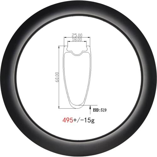 SPDSF 700C 60mm Deep Road Bicycle Carbon Rims Disc Clincher Tubeless 25mm Wide 20H 21H 24H 28H 32H All Road Gravel Bike Hoops