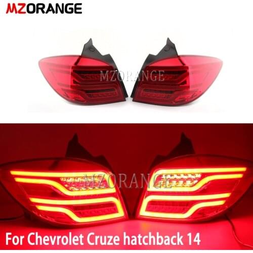 MZORANGE Car Tail Light For Chevrolet for Cruze hatchback 14 Taillight Rear Reverse Brake Fog Lamp Accessories