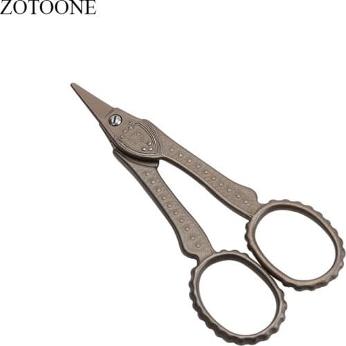 ZOTOONE Sewing Tailor Scissor handicraft Embroidery Fabric cross stitch European Retro classic Vintage Antique Craft Sewing Tool