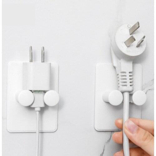 1pc Shaver Toothbrush Holder Washroom Wall Sucker Wall Adhesive Hook Razor Bathroom Plastic White Black Shaver Holder Household