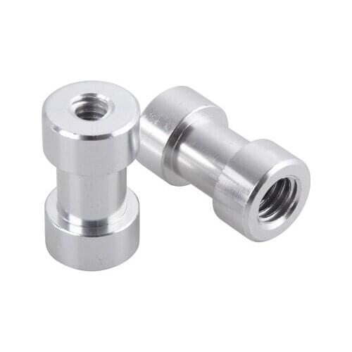 1 Piece Camera Flash Light Stand Conversion Screw Tripod Adapter Screw 1/4 to 3/8 Female Thread Photo Studio Accessories