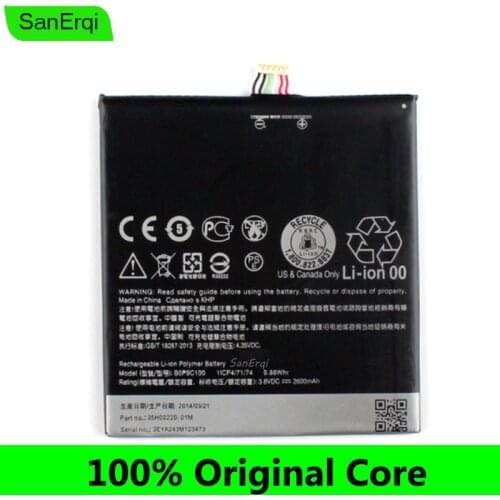 10pcs BOP9C100 For HTC Desire 816 800 Battery D816 D816W 2600MAH A5 816v 816t 816e Bateria High Quality