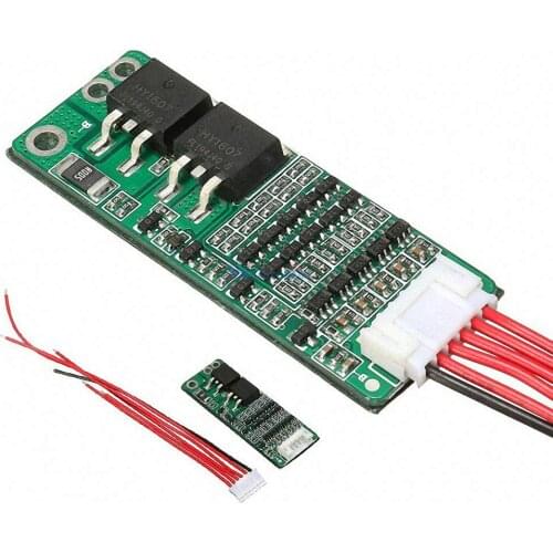 5S 15A Li-ion Lithium Battery BMS 18650 Charger Protection Board 18V 21V Cell Protection Circuit