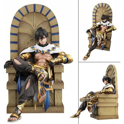 Anime Fate Prototype Fate/Grand Order Ramesses Ⅱ Ozymandias Sitting PVC Action Figure Modle toys Xmas gift T30