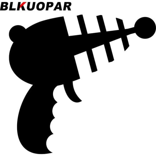 BLKUOPAR for Ray Gun Car Stickers Waterproof Personality Decals Creative Air Conditioner Surfboard Decor Vinyl Car Wrap