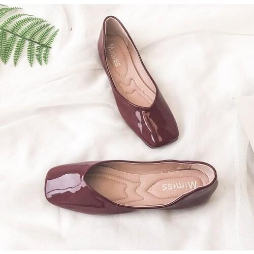 Colorful Boat Shoes Women Single Slip on Shoes Ladies Summer Autumn Loafers Soft Comfortable Flats Office Flat Shoes U19-94